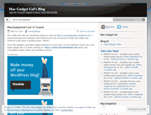 Tablet Screenshot of macgadgetgal.wordpress.com