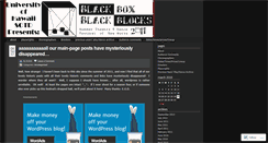 Desktop Screenshot of blackboxblackblocks.wordpress.com