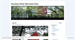 Desktop Screenshot of housingahome.wordpress.com