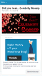 Mobile Screenshot of didyouheargossip.wordpress.com