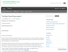Tablet Screenshot of mythicalmichellemurray.wordpress.com