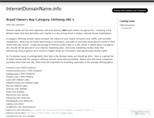Tablet Screenshot of internetdomainname.wordpress.com