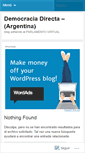 Mobile Screenshot of demodirecta.wordpress.com
