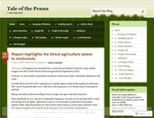 Tablet Screenshot of penan.wordpress.com