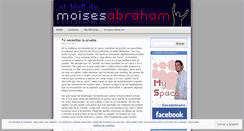 Desktop Screenshot of moisesabraham.wordpress.com