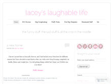 Tablet Screenshot of laceyslaughablelife.wordpress.com