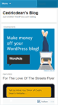 Mobile Screenshot of cedricdean.wordpress.com