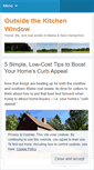 Mobile Screenshot of outsidethekitchenwindow.wordpress.com