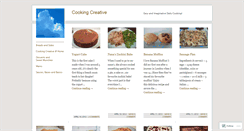 Desktop Screenshot of cookingcreative.wordpress.com