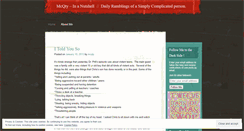 Desktop Screenshot of mcqty.wordpress.com