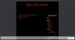 Desktop Screenshot of ewa352nxs.wordpress.com