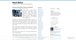 Desktop Screenshot of nasrilbahar.wordpress.com