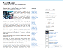 Tablet Screenshot of nasrilbahar.wordpress.com