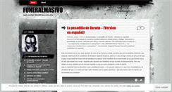 Desktop Screenshot of funeralmasivo.wordpress.com