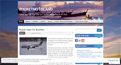 Desktop Screenshot of phuketno1island.wordpress.com