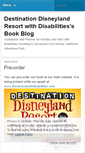 Mobile Screenshot of disneylandwithdisabilities.wordpress.com