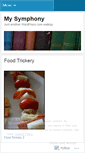 Mobile Screenshot of mysymphony.wordpress.com