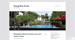 Desktop Screenshot of changirise.wordpress.com
