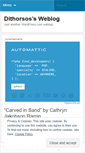 Mobile Screenshot of dithorsos.wordpress.com
