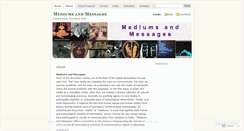 Desktop Screenshot of mediumsandmessages.wordpress.com