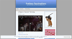 Desktop Screenshot of fretless.wordpress.com