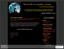 Tablet Screenshot of diariodeuncazador.wordpress.com