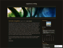 Tablet Screenshot of angelriver.wordpress.com