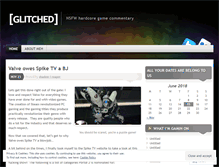 Tablet Screenshot of glitchedgaming.wordpress.com