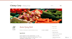 Desktop Screenshot of chutneycurry.wordpress.com