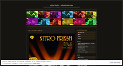 Desktop Screenshot of nitrofresh.wordpress.com