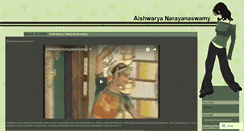 Desktop Screenshot of aishwaryanarayanaswamy.wordpress.com