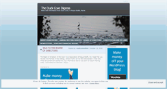 Desktop Screenshot of duckcove.wordpress.com