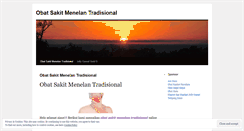 Desktop Screenshot of obatsakitmenelanajiherbal.wordpress.com