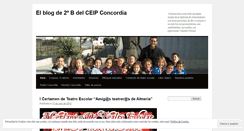 Desktop Screenshot of blogceipconcordia2b.wordpress.com