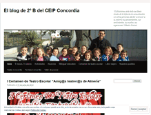 Tablet Screenshot of blogceipconcordia2b.wordpress.com