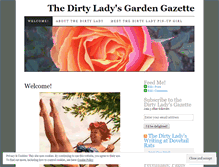 Tablet Screenshot of dirtyladygardengazette.wordpress.com