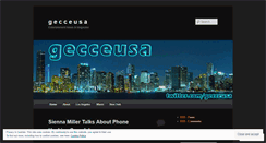 Desktop Screenshot of gecceusa.wordpress.com