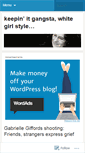 Mobile Screenshot of crazywhitegirl.wordpress.com