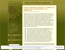 Tablet Screenshot of digitalidentitymanagement.wordpress.com