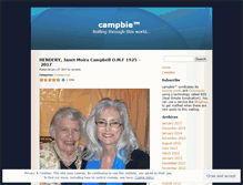 Tablet Screenshot of campbellpost.wordpress.com