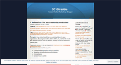 Desktop Screenshot of jcgiraldo.wordpress.com
