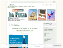 Tablet Screenshot of latinovations.wordpress.com