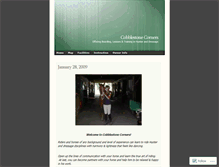 Tablet Screenshot of cobblestonecorners.wordpress.com