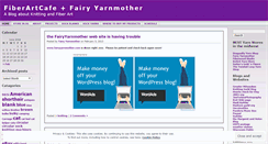 Desktop Screenshot of fiberartcafe.wordpress.com