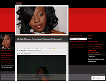 Tablet Screenshot of mzjademercedes.wordpress.com