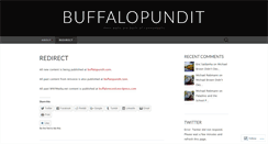 Desktop Screenshot of buffalopundit.wordpress.com