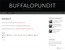 Tablet Screenshot of buffalopundit.wordpress.com