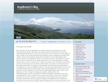 Tablet Screenshot of angeltorres1.wordpress.com
