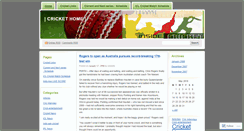 Desktop Screenshot of crichome.wordpress.com