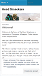 Mobile Screenshot of headsmackers.wordpress.com